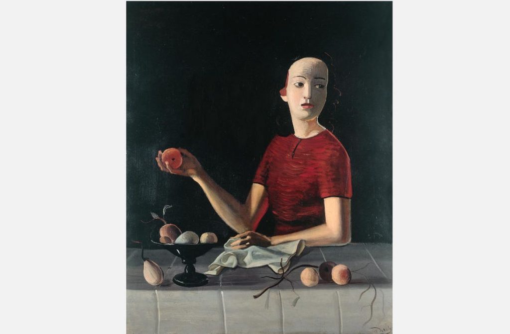 André Derain, Geneviève à la pomme, 1937-1938, olio su tela, (© 2020, ProLitteris, Zurich)