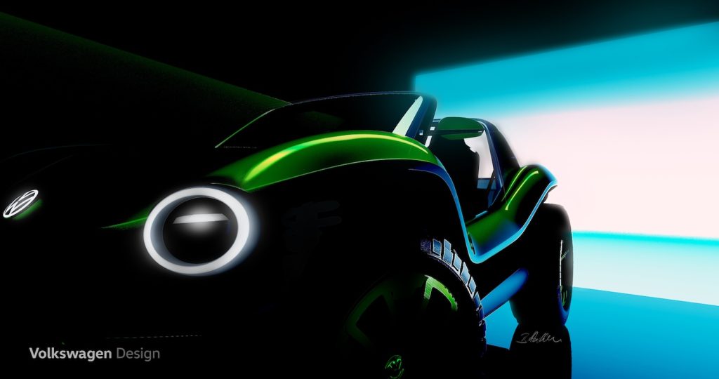 Un dettaglio del prototipo di Buggy elettrico