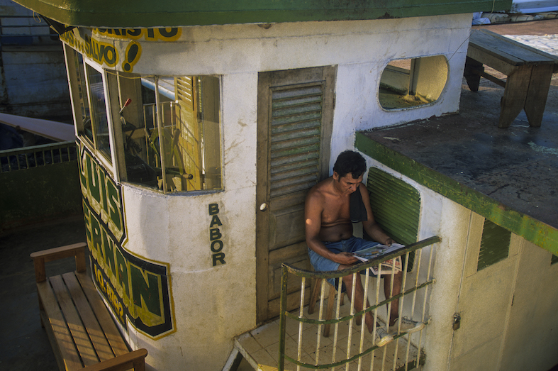 Porto di Pucallpa, dove si ferma la strada proveniente da Lima