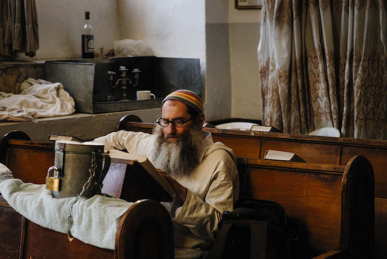 Tzfat. Sinagoga Ashkenazi Ha-Ari. Costruito nel 1580, 3 anni dopo la morte del rabbino Yitzhak Luria, «Ha-Ari»