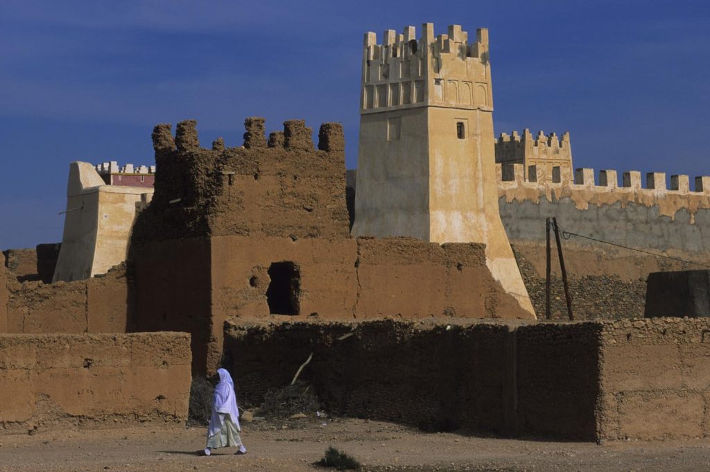 Tafraout, la kasbah di Illigh per secoli ha governato le rotte carovaniere del Sahara occidentale