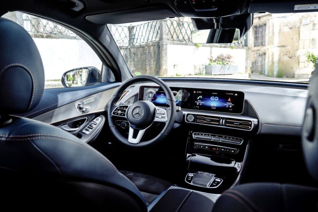 Il Suv elettrico EQC di Mercedes Benz