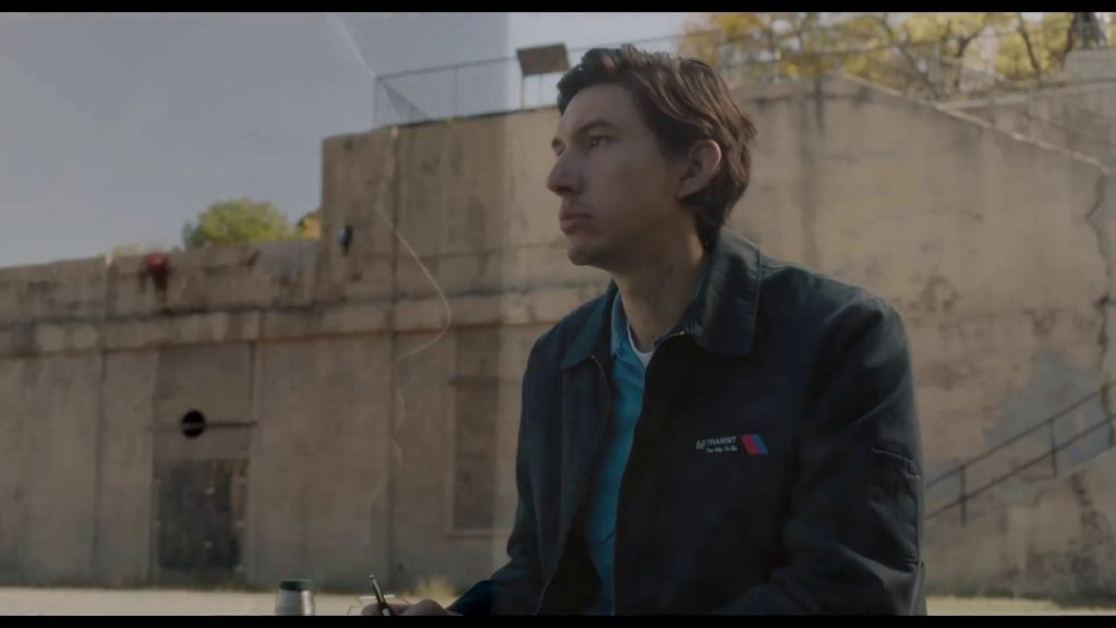 Adam Driver in una scena di «Paterson» (Youtube)