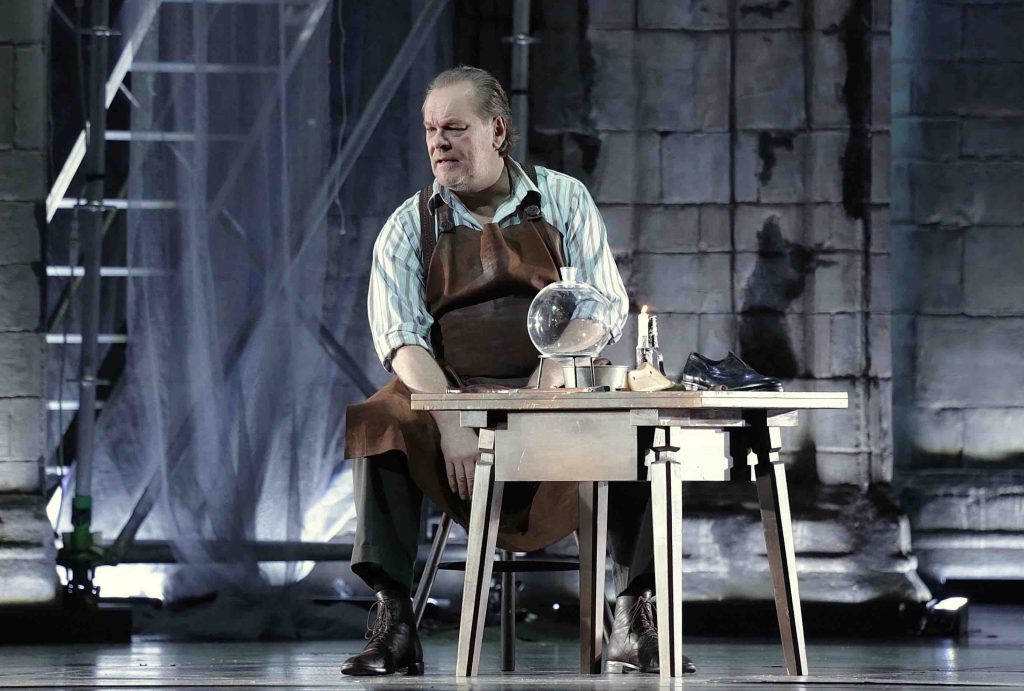 Il baritono tedesco Michael Volle è uno dei protagonisti dei Cantori (Brescia/Amisano, Teatro alla Scala)