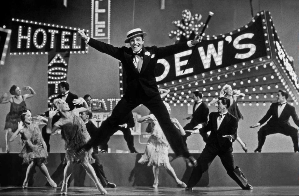 Felicità ai massimi livelli: Gene Kelly in «Cantando sotto la pioggia» (1952) (Keystone)