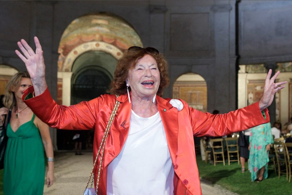 Inge Feltrinelli in un’immagine gioiosa (Keystone)