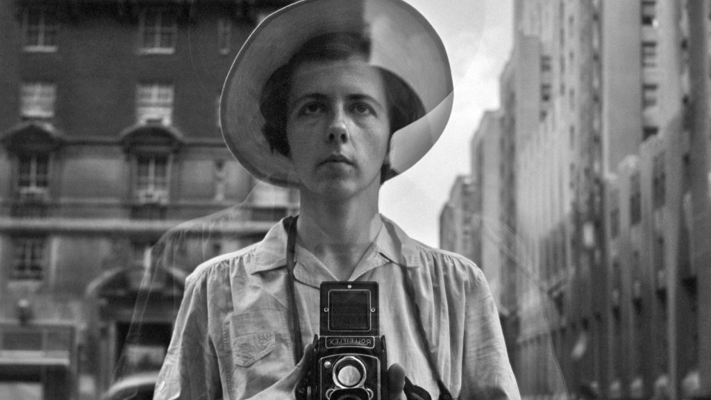 Ritaglio di un autoscatto della grande fotografa diventata celebre per caso (AFP)