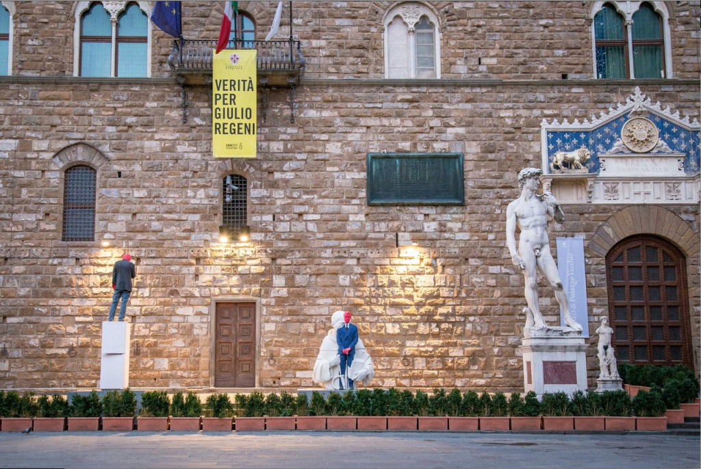 Urs Fischer, Fabrizio e Francesco 2017 (Courtesy of the Artist, Photo by Mattia Marasco / MUS.E)