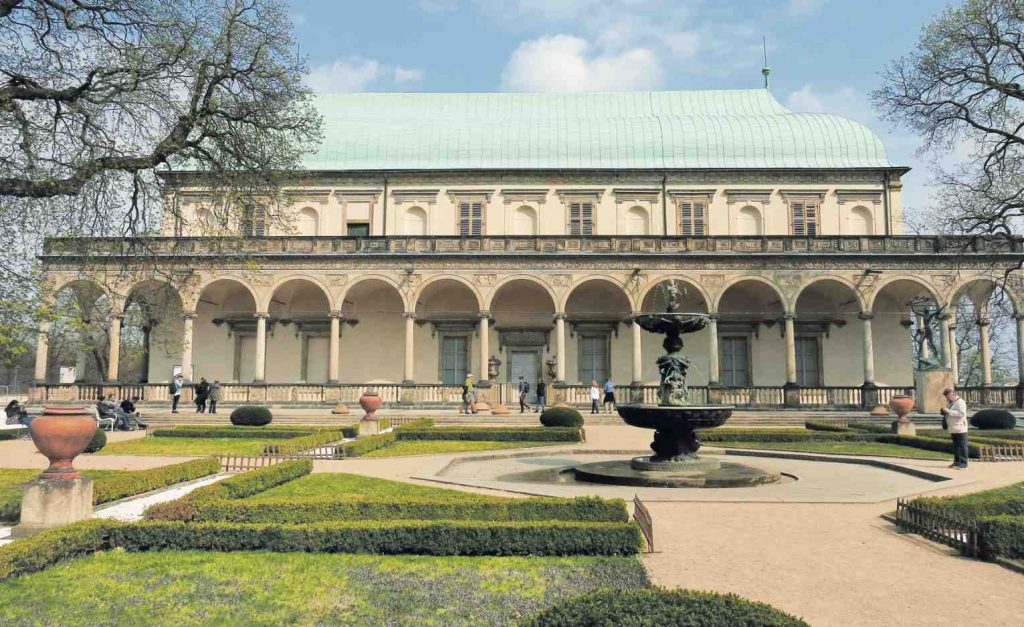 Praga, Castello della Regina Anna: il cosiddetto Belvedere