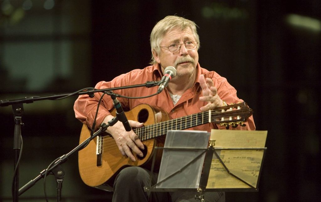 Wolf Biermann, classe 1936, in un’immagine del 2006 (Shutterstock)