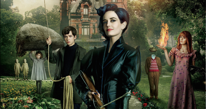 Un particolare della locandina del film di Tim Burton