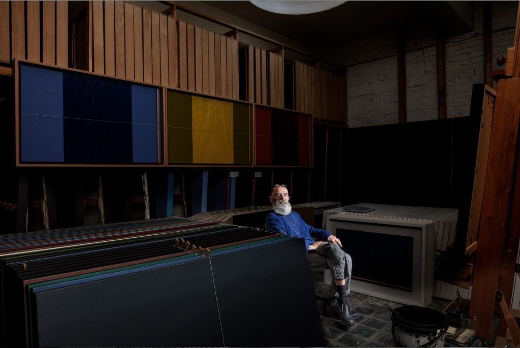 Gianfredo Camesi nel suo atelier di Colonia (Roberto Pellegrini/ProLitteris)