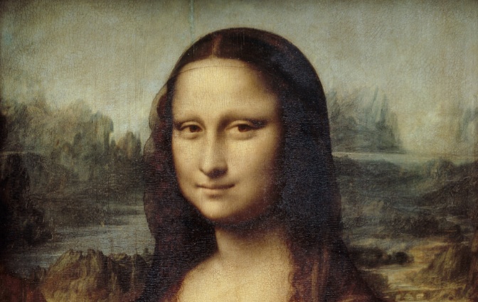 Leonardo da Vinci, (1425-1519), Mona Lisa (La Gioconda), part., 1503-1505, olio su legno, Louvre, Parigi (Keystone)