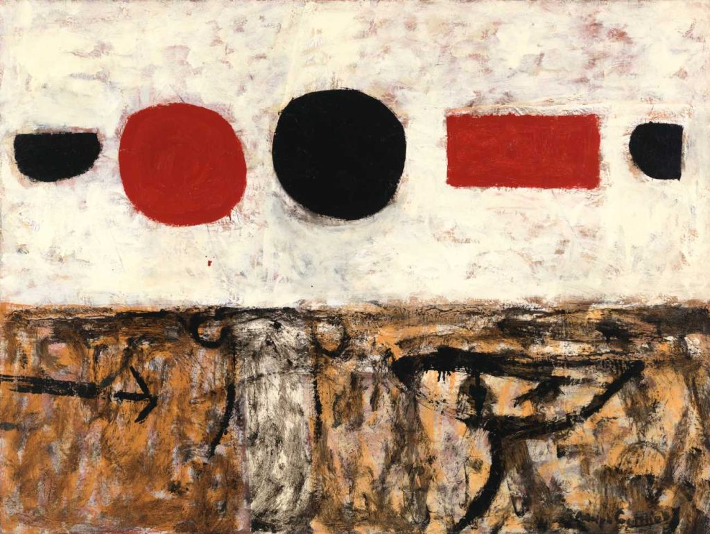 Adolph Gottlieb (1903-1974), «The Frozen Sounds, Number 1», 1951 (© Adolph and Esther Gottlieb Foundation by SIAE 2018)