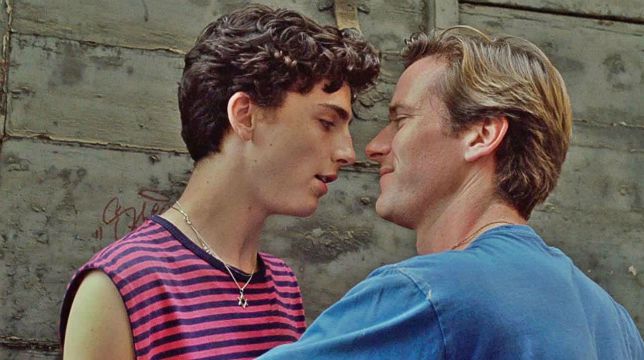 Timothée Chalamet e Armie Hammer sono i protagonisti del film di Guadagnino
