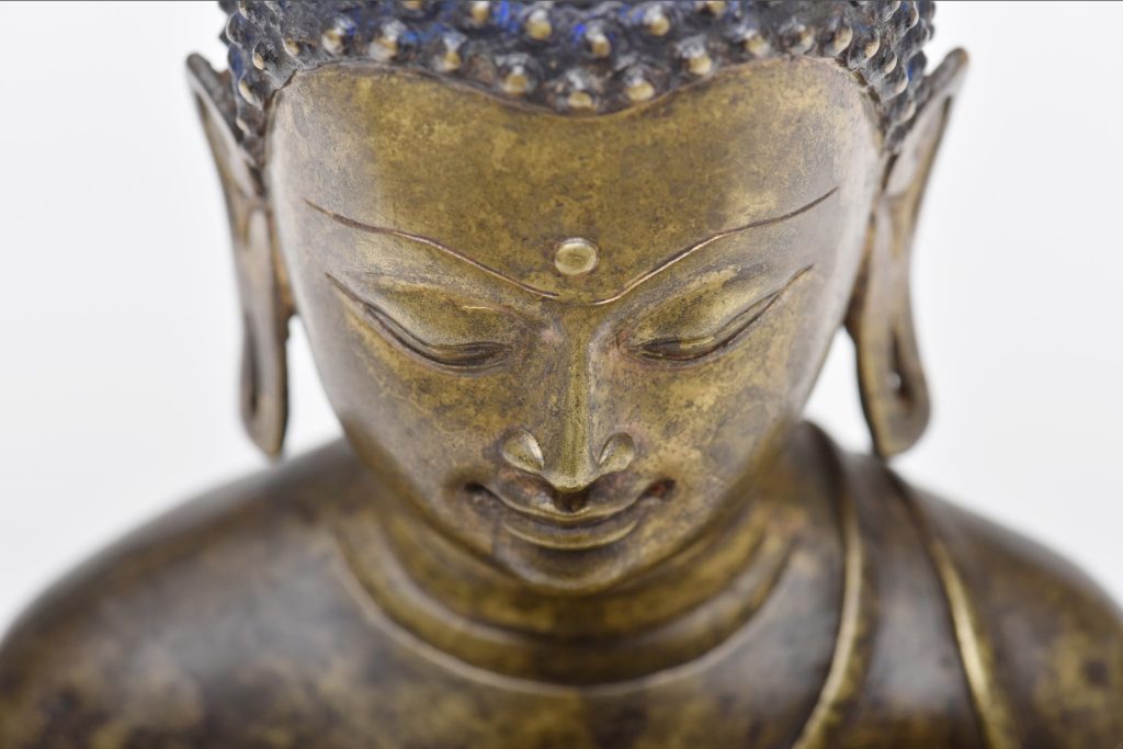 Buddha Shakyamuni (dettaglio), Tibet Occ., XII-XIII sec. (© Museum Rietberg, prestito perm. collez. Berti Aschmann)