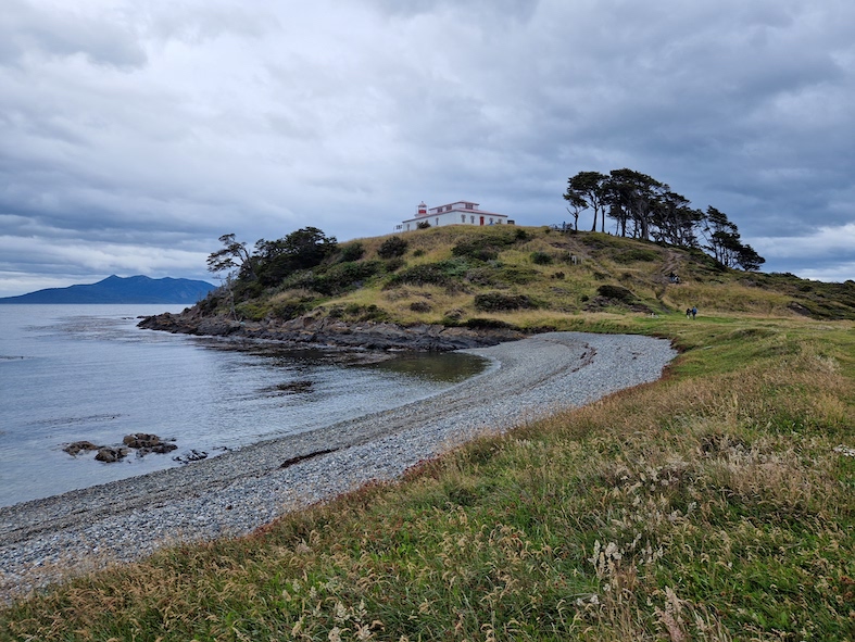 Il Faro San Isidro non distante da Fuerte Bulnes
