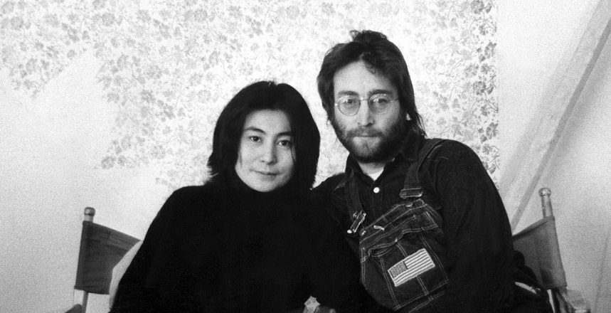Yoko Ono e John Lennon in un’immagine degli Anni Settanta (Keystone)