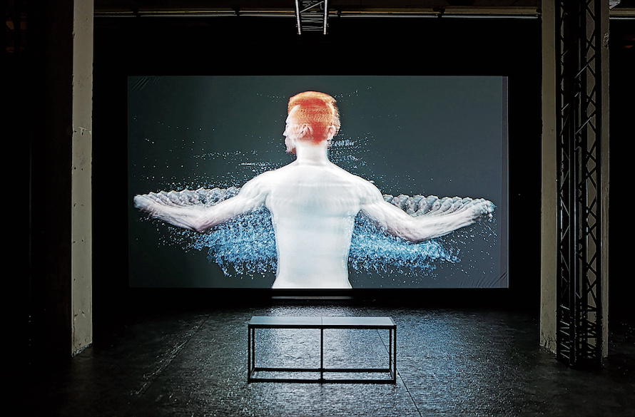 Emmanuel Carlier, The man with red hair, 1993 (© Stiftung für Kunst und Kultur e.V., foto Alexander Schippel)