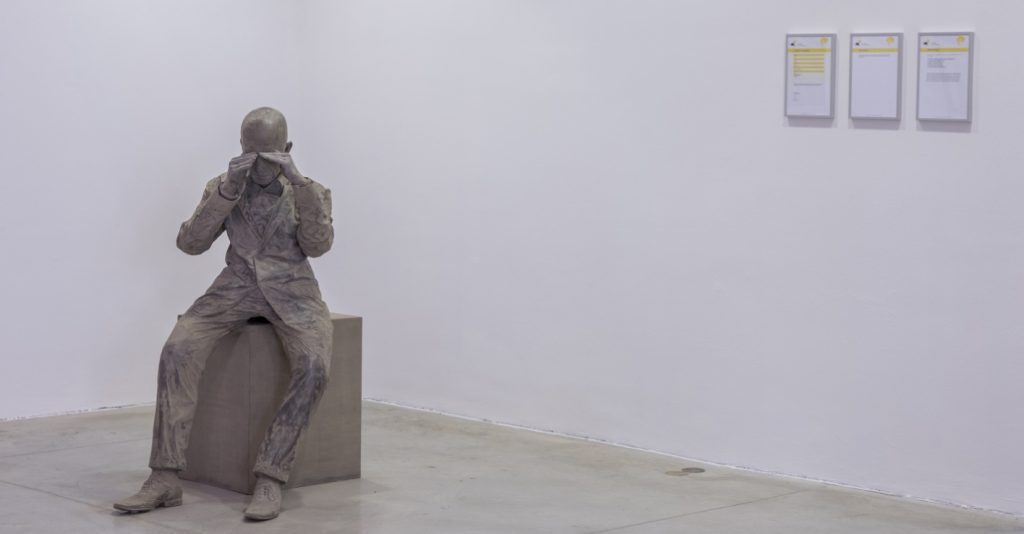Diego Tonus e Anonimo, «A Moment of Darkness», 2018 (courtesy l’artista; photo E&B Photo)