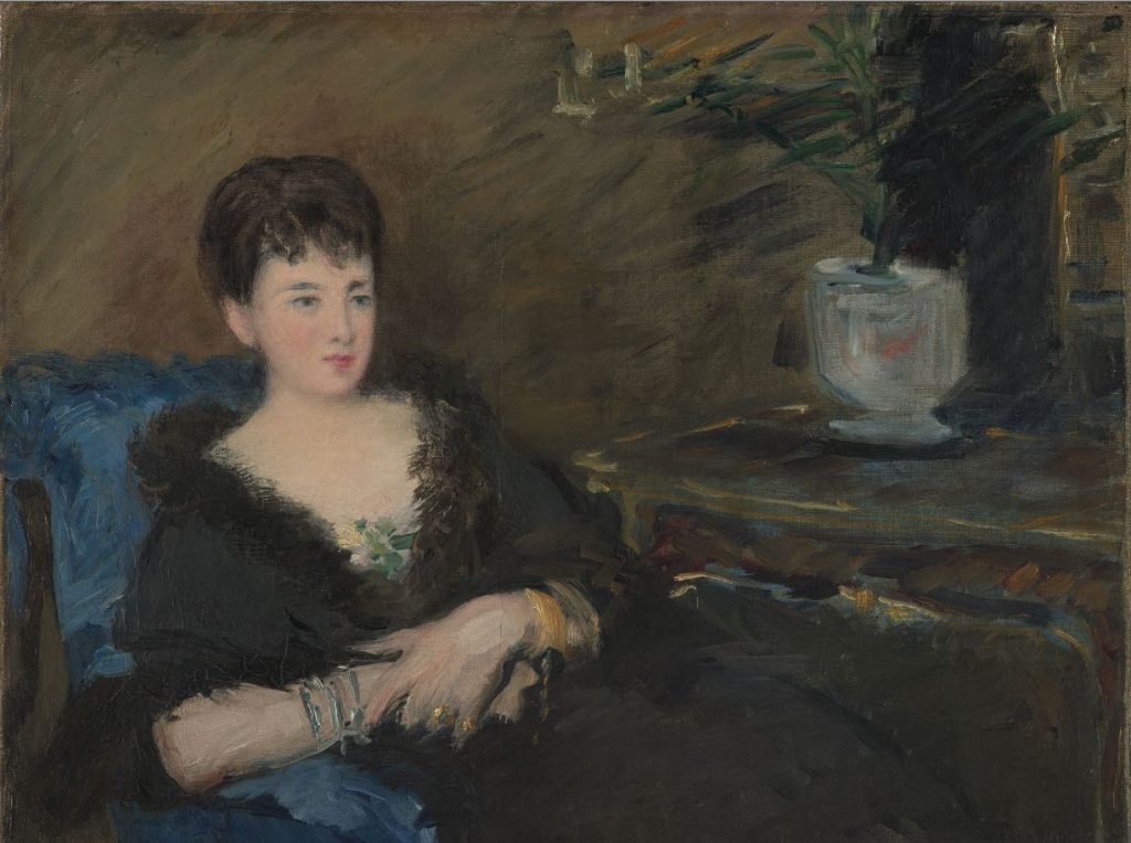 Édouard Manet, «Ritratto di Isabelle Lemonnier», ca. 1877 (Philadelphia Museum of Art, Lascito di Charlotte Dorrance Wright)