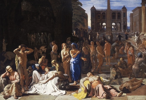 Michiel Sweerts, La peste in una città antica, 1652 (Wikipedia)
