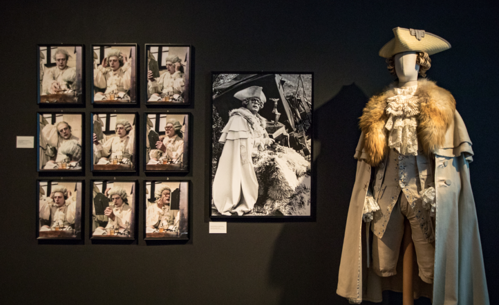 Uno scorcio dell'allestimento della mostra