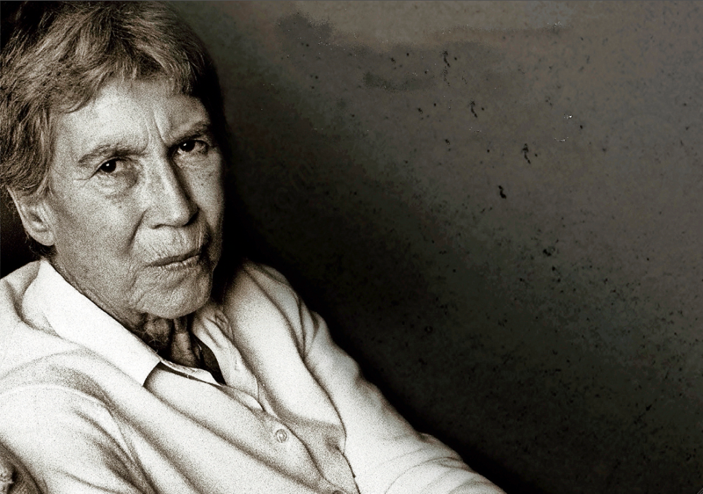 Natalia Ginzburg come appare sulla copertina del libro edito da Neri Pozza e finalista al Premio Strega