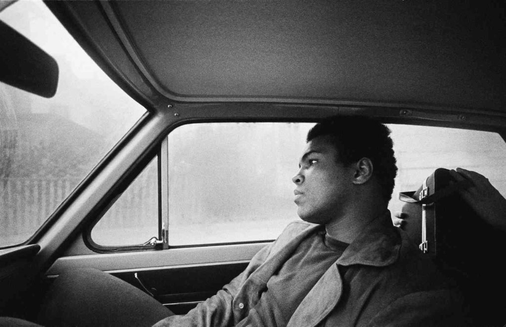 Muhammad Ali durante il suo soggiorno zurighese (Eric Bachmann, Muhammad Ali, Zürich, 26.12.1971, Ed. Patrick Frey, 2014)