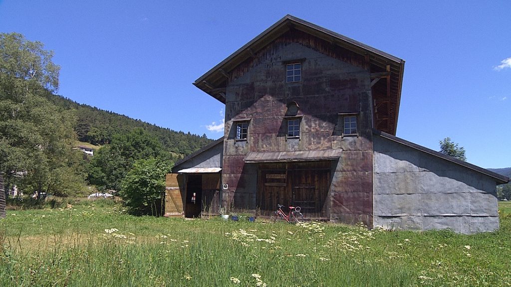Il vecchio essiccatoio dell'assenzio a Boveresse