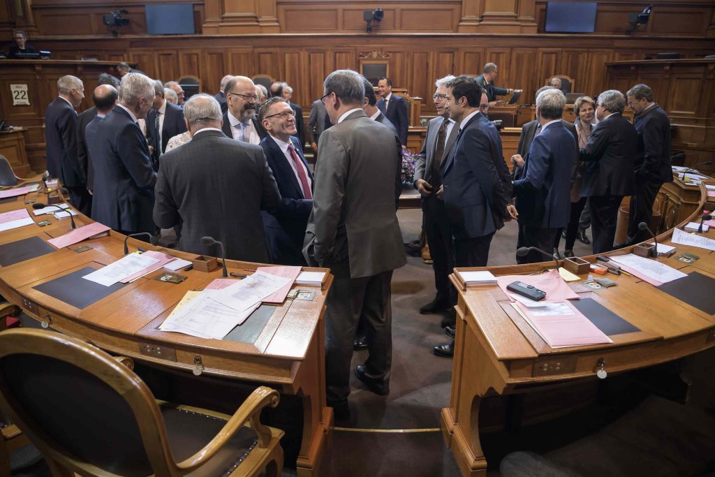 Se alla Camera alta gli equilibri politici probabilmente non cambieranno, potrebbero però cambiare quelli fra i sessi  (Keystone)