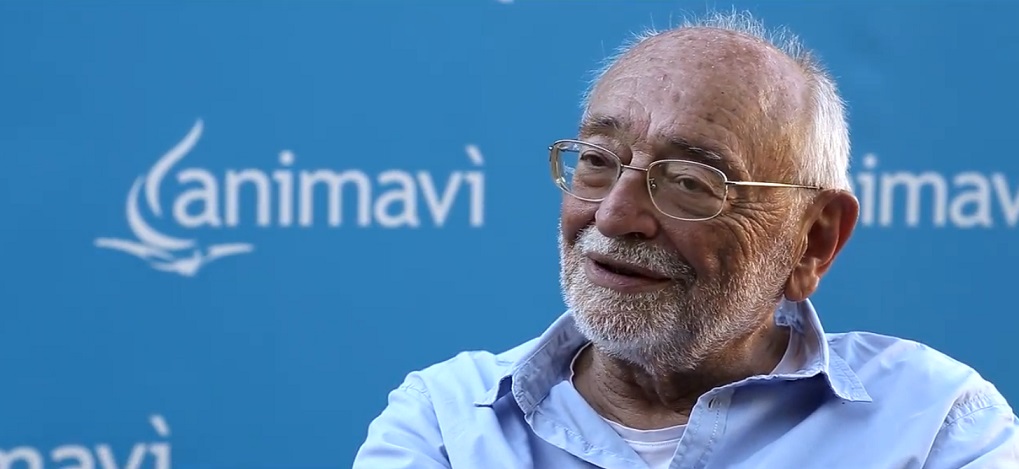 Umberto Piersanti in occasione del Festival Animavì (YouTube)