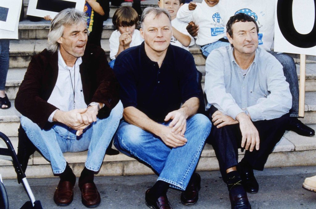 Da sinistra Richard Wright, David Gilmour, Nick Mason (Keystone)