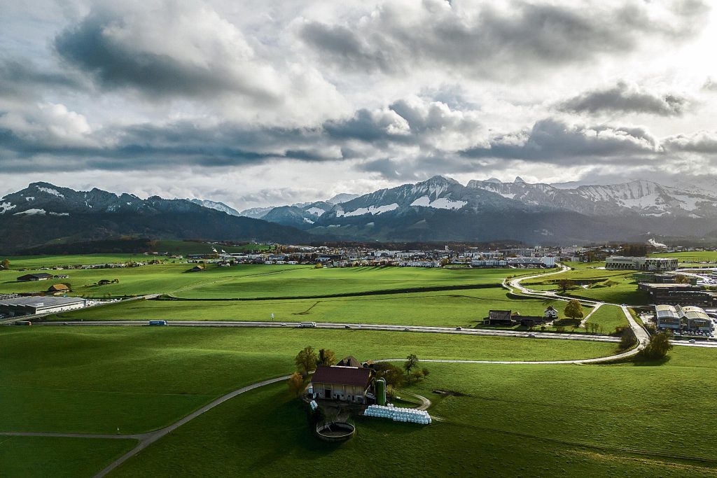 La regione di Bulle (Keystone)