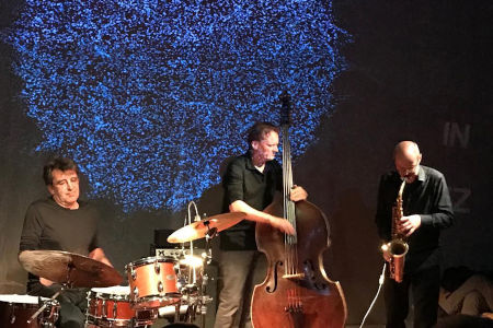 Il gruppo a Jazz in Bess in occasione della presentazione del disco