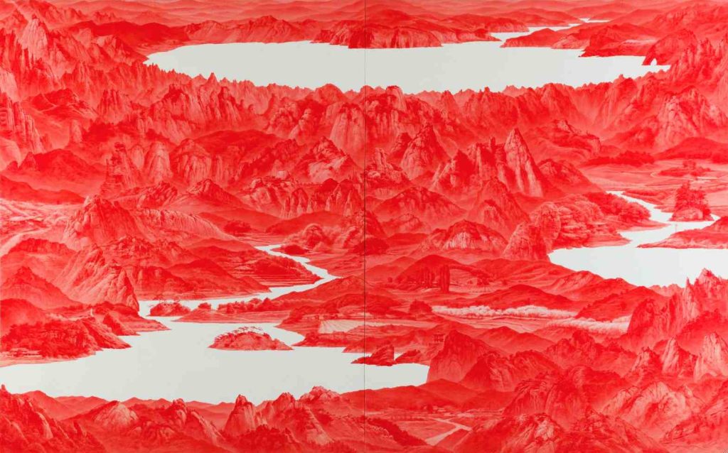 Sea Hyun Lee, Between Red33, 2008 (Sigg Collection, Mauensee © The artist)