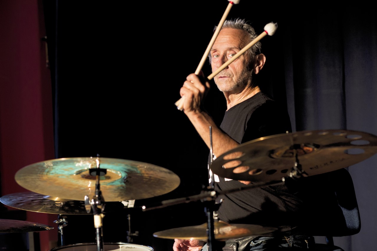 Il percussionista ticinese Ivano Torre (Stefano Spinelli)