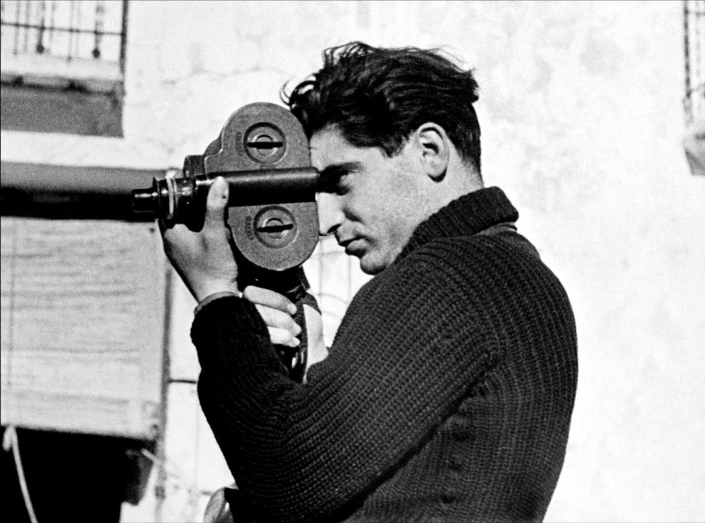Robert Capa in una foto scattata da Gerda Taro (Keystone)