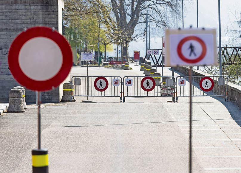 Le limitazioni alla libertà e il lockdown sono stati la scintilla che ha portato al referendum (Keystone)