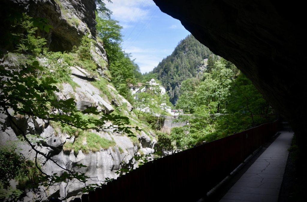 L'uscita della gola