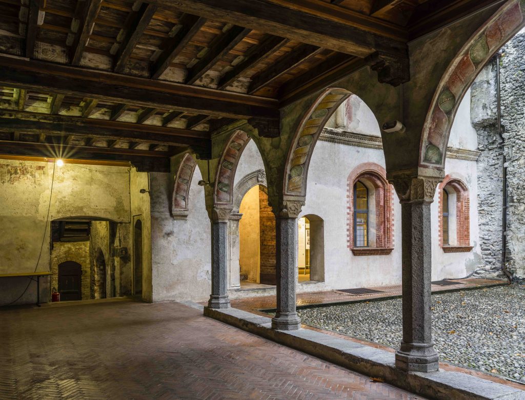 Interno del Castello Visconteo di Locarno (Keystone)