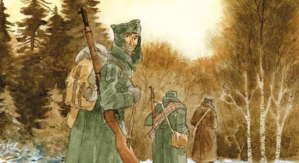 L'immagine di copertina della graphic novel di Radice/Turconi
