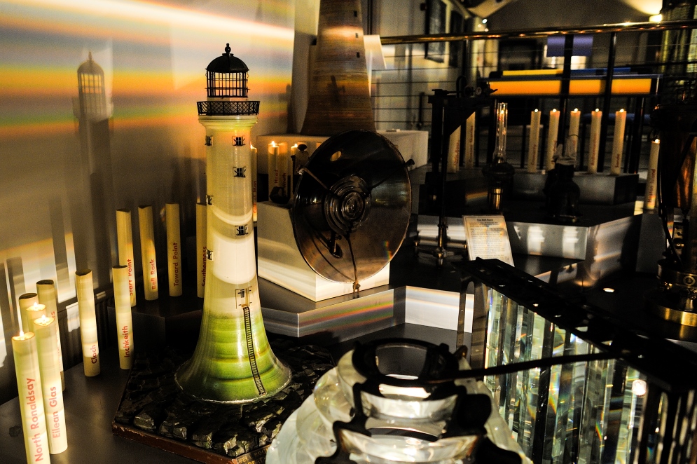 Fraserburgh, faro del castello di Kinnaird, il più antico (XVI secolo) della Scozia. Ora è un museo dedicato alle luci