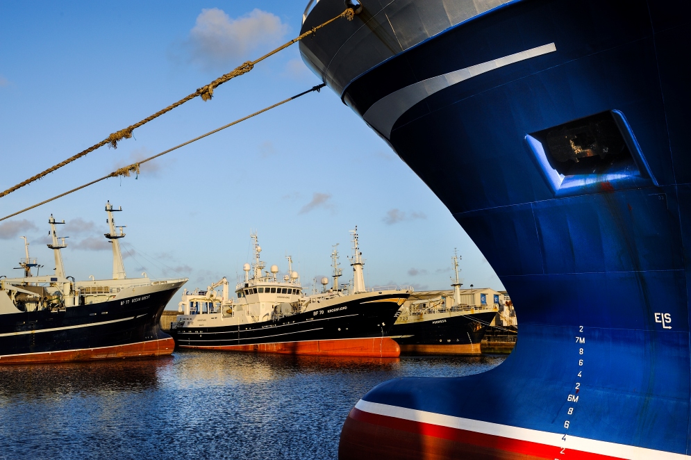 Fraserburgh, il porto peschereccio è uno dei più importanti d'Europa
