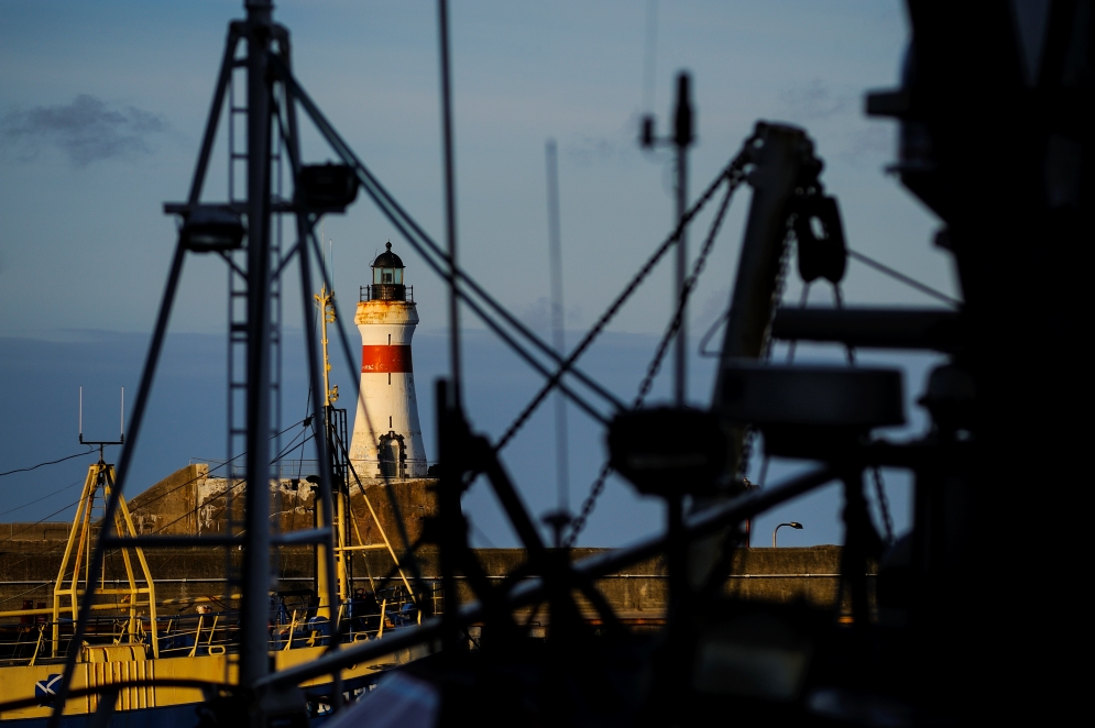 Fraserburgh, il porto peschereccio è uno dei più importanti d'Europa