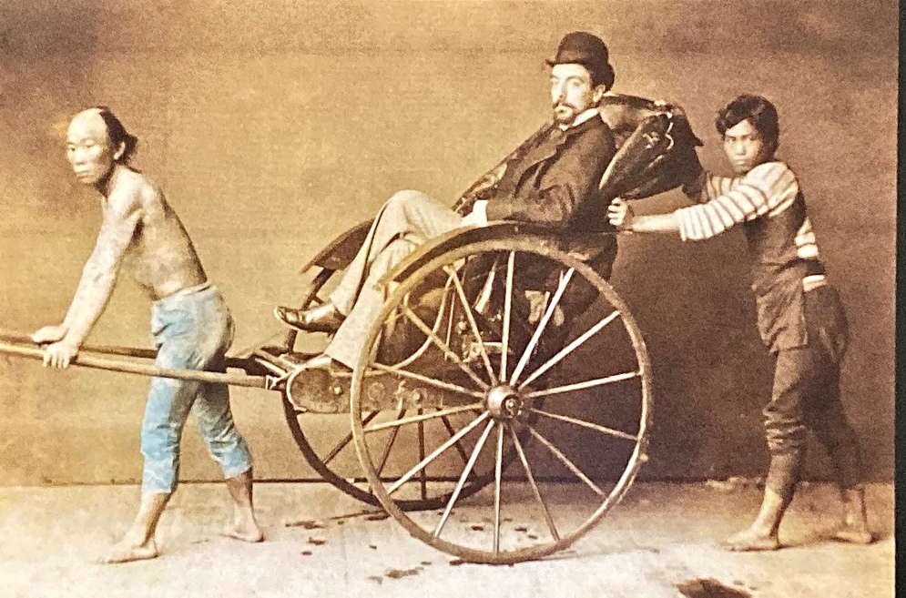 «Ho dunque una piccola carrozzella verniciata, a due ruote, tirata da un buon Giapponese (…)», Yokohama, 20 febbraio 1879