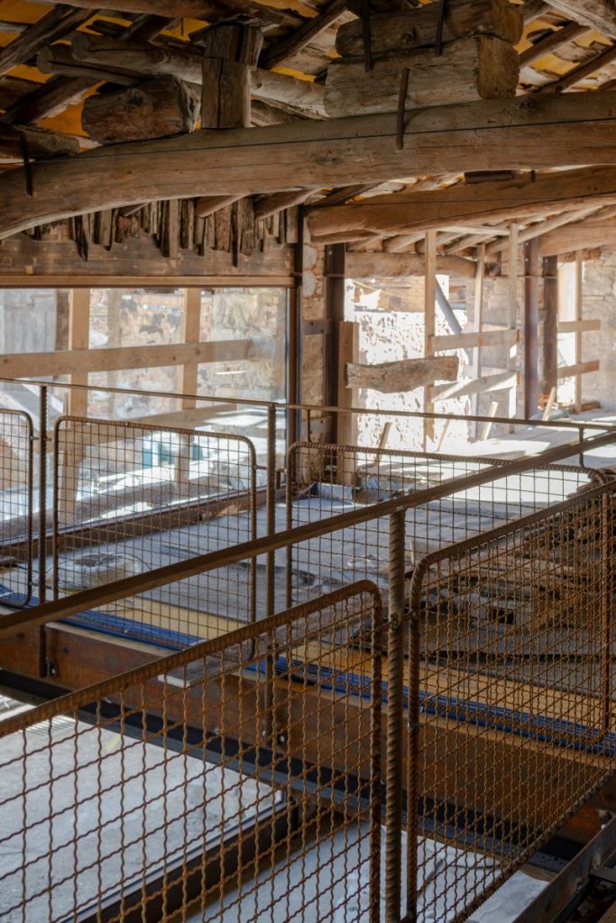 Negli edifici recuperati parti vecchie e parti nuove sono entrambe visibili (Marcelo Villada)