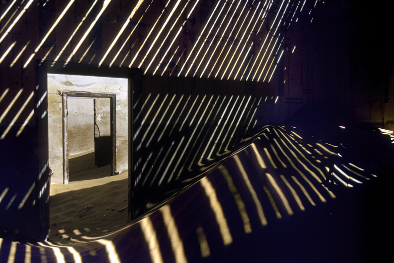 Namibia meridionale. Kolmanskop è una città fantasma, a pochi chilometri nell'entroterra del porto di Luderitz