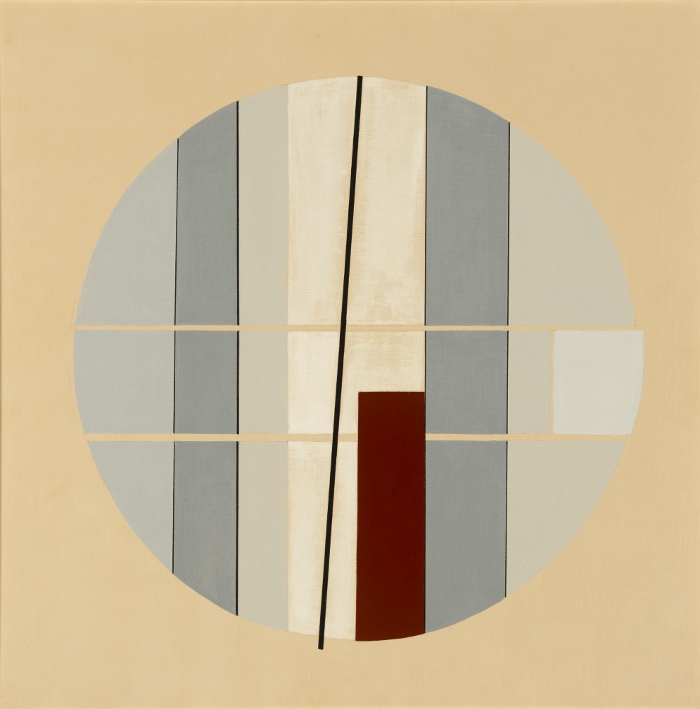 Elisabetta Bursch
C – B, 1986
Olio su tela, cm 70 x 70
