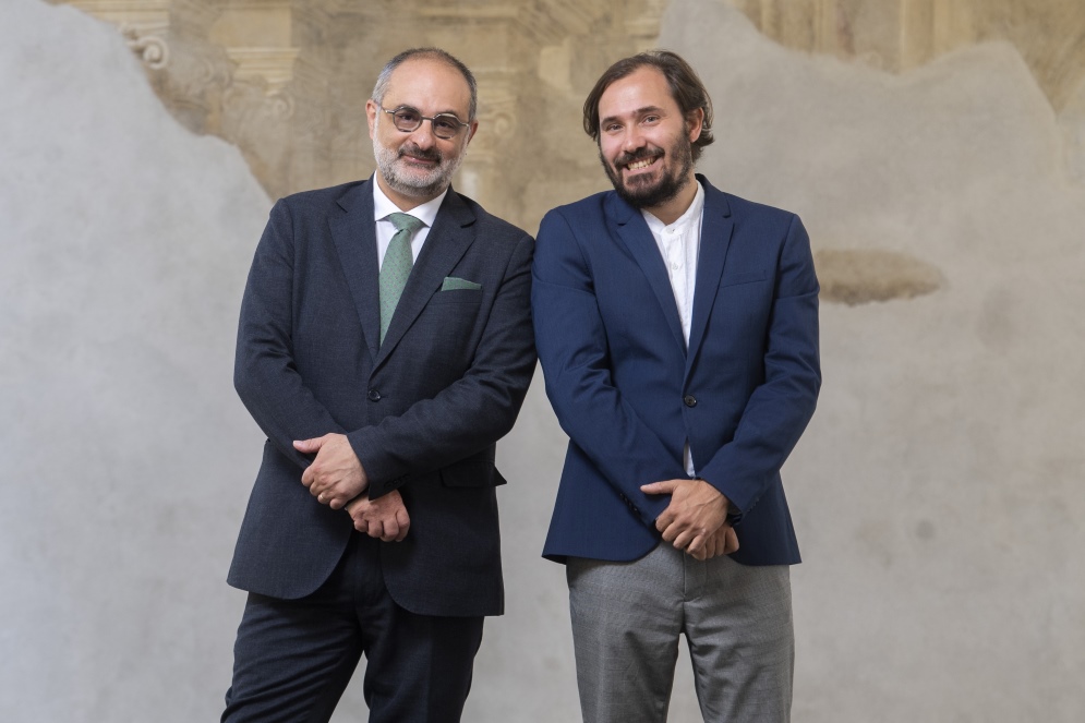 Da sin., Giona A. Nazzaro, Direttore artistico, e Markus Duffner, Direttore di Locarno Pro e resp. dei progetti di restauro (© Locarno Film Festival / TI-Press)